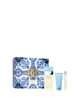 DOLCE&GABBANA SET Light Blue Eau de Toilette Vapo 100ml+BC 50ml+Travel EdT 10ml