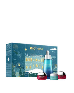 BIOTHERM SET Life Plankton Elixir 50ml+Blue Therapy Uplift 15ml+Blue Therapy Uplift Night 15ml+Life Plankton Eye 5ml+Pouch