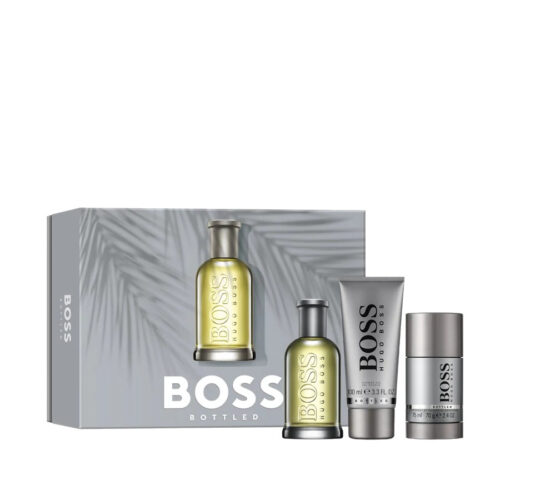 HUGO BOSS SET Boss Bottled Eau de Toilette Vapo 100ml+ Deo Spray 75ml+SG 100ml