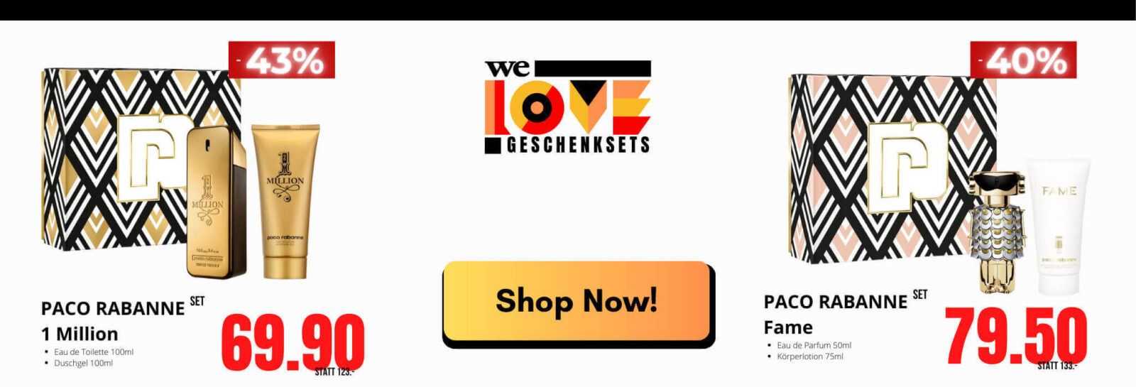 Paco Rabanne Geschenkset Web